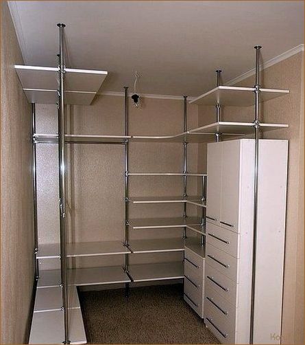 Как создать стильную гардеробную из гипсокартона: лучшие идеи и советы дизайнеров
