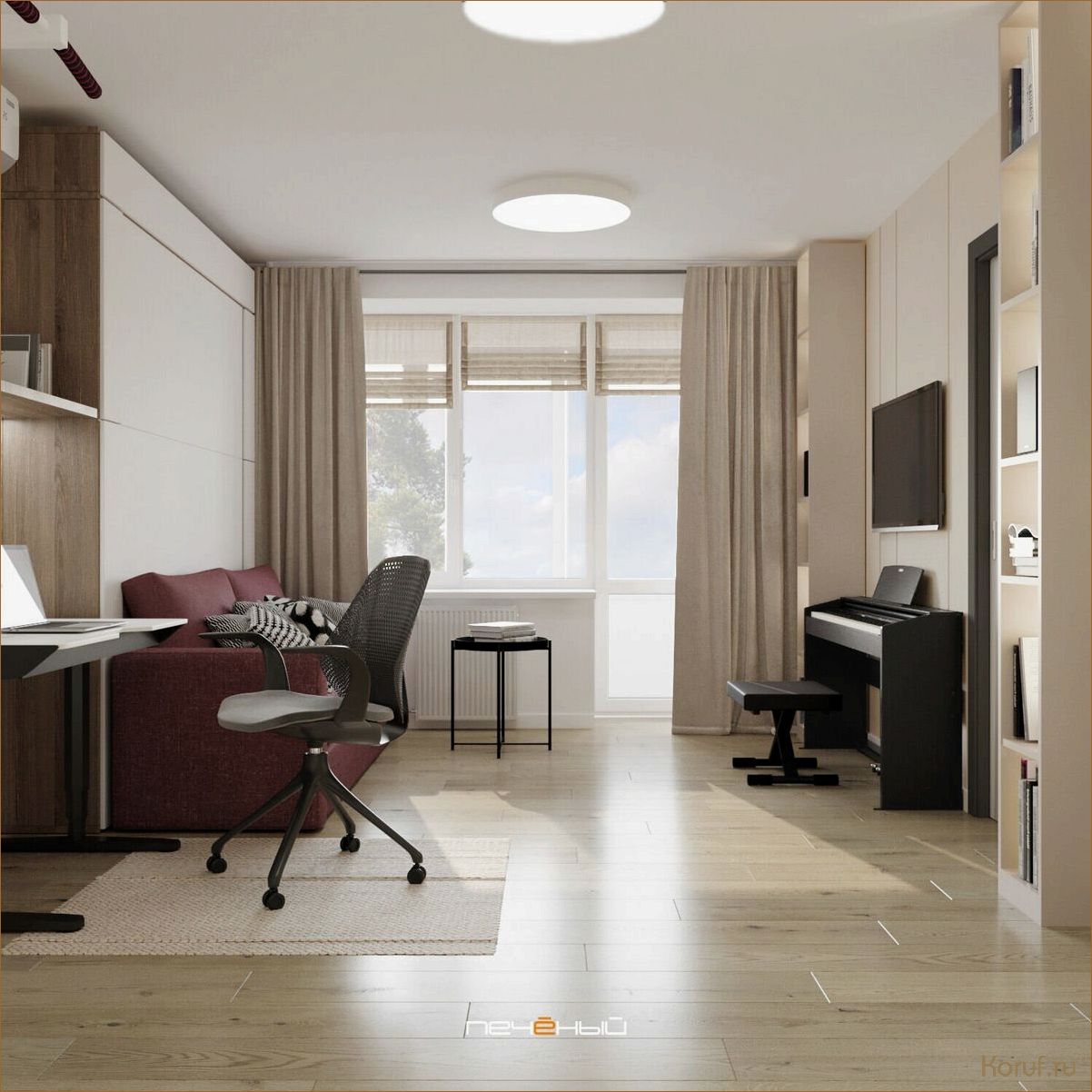 (спортивный дизайн гостиной, спорт дизайн гостиной, яркие дизайны гостиных) Как создать стильную и функциональную гостиную в спортивном дизайне: идеи и советы