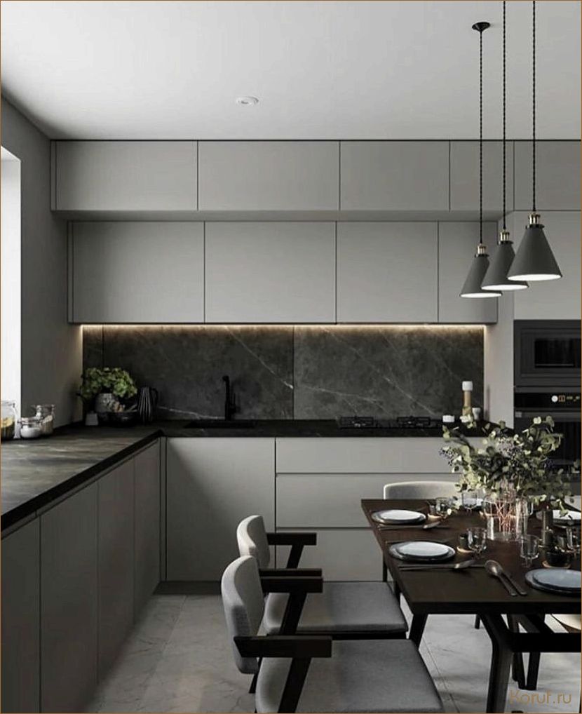 Мужская кухня: как создать дизайн, который подойдет мужчинам