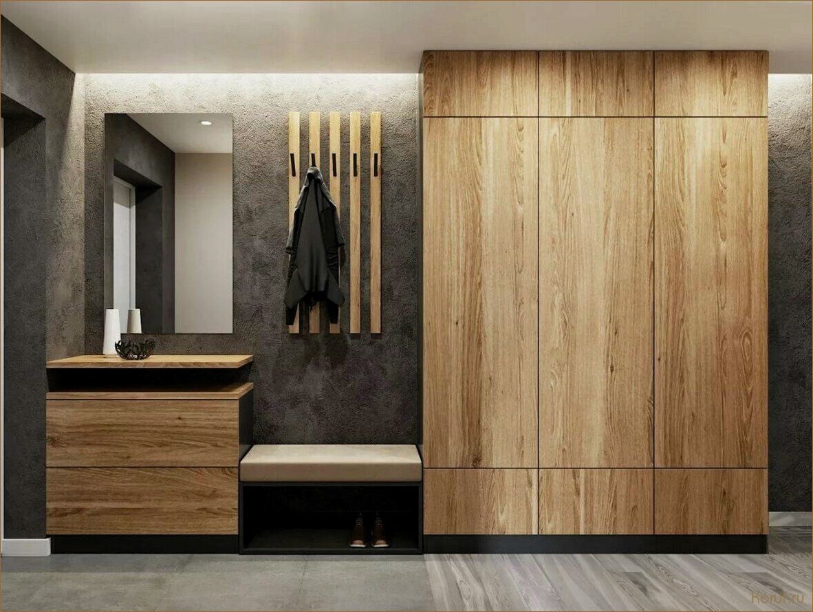 “От идеи до реализации: как создать просторную гардеробную в прихожей своего дома”