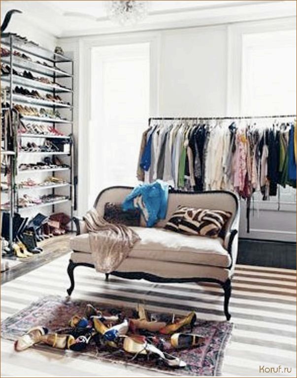 От экономии пространства до элегантности: лучшие дизайны гардеробных комнат для прихожей