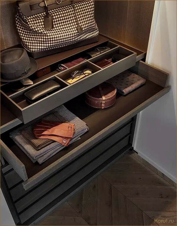 От экономии пространства до элегантности: лучшие дизайны гардеробных комнат для прихожей