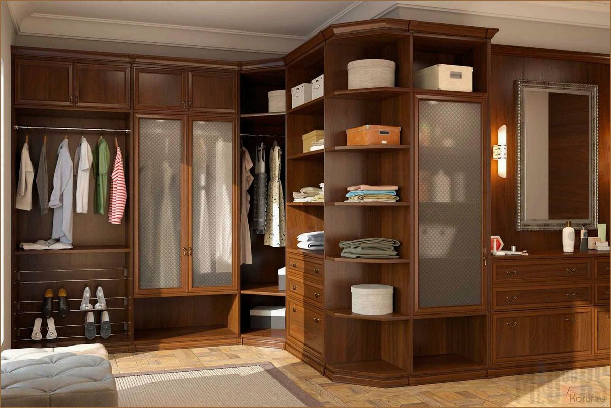 (дизайн комнаты, дизайн гардеробной из комнаты, дизайны комнат) Превратите комнату в просторную и стильную гардеробную: советы по дизайну и организации пространства