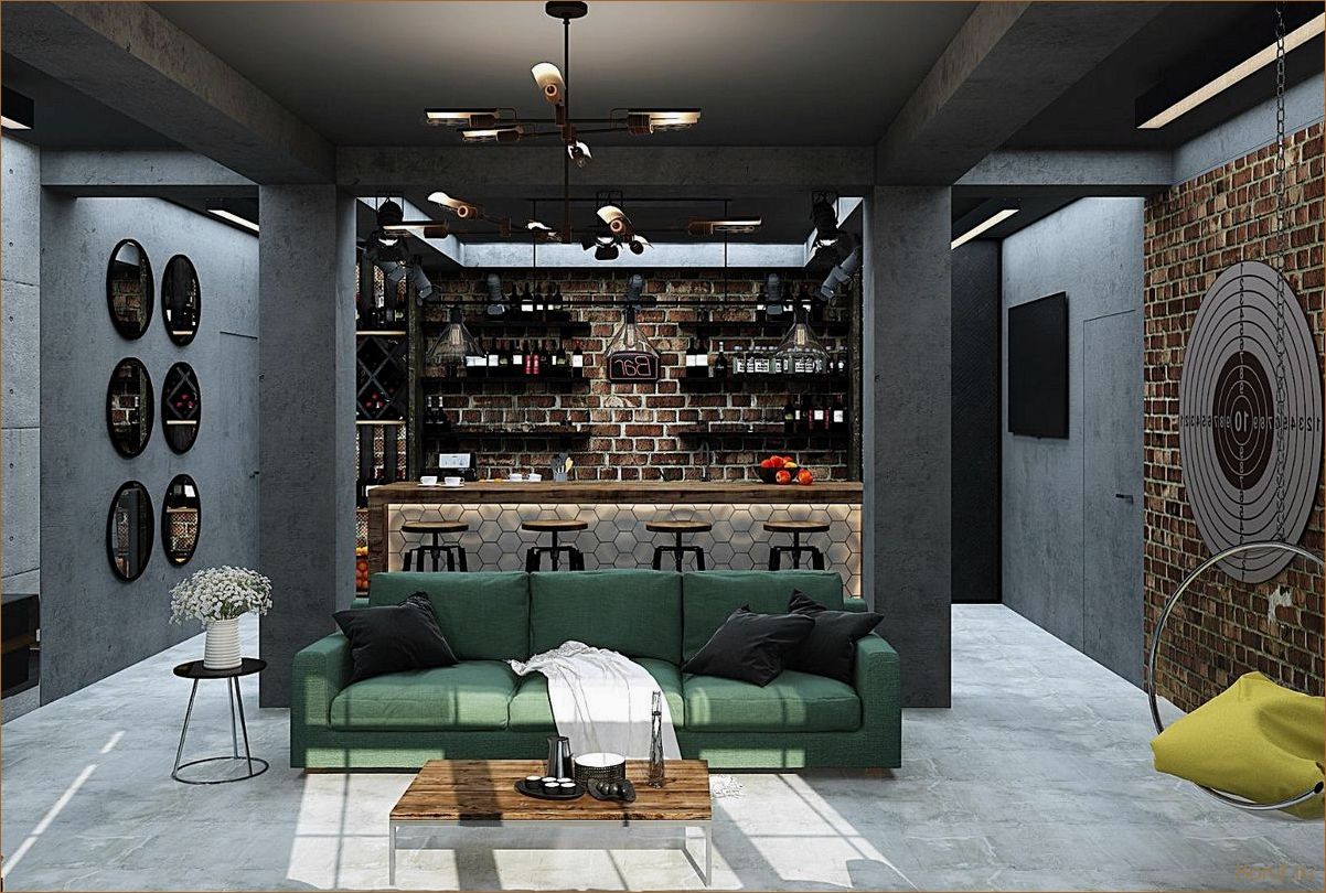 Превратите свой подвал в уютное и функциональное пространство с помощью эффективного дизайна