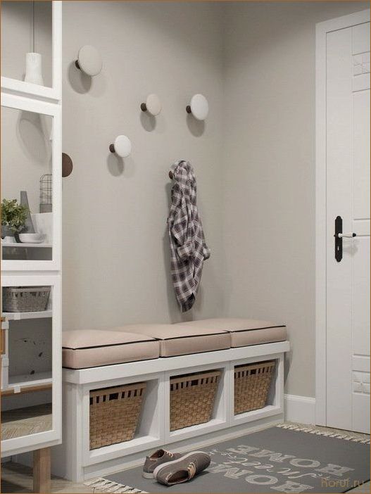 (крючки в прихожей дизайн, в прихожую дизайн, прихожие дизайн) Удачные крючки для прихожей: дизайн, комфорт и функциональность