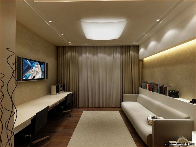 Уникальные идеи дизайна узкой гостиной: максимальное использование пространства