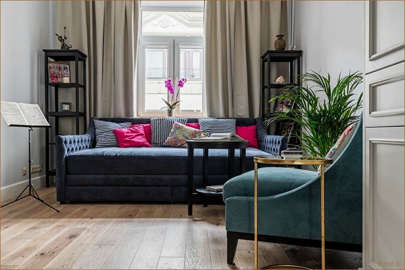 Уникальные идеи дизайна узкой гостиной: максимальное использование пространства