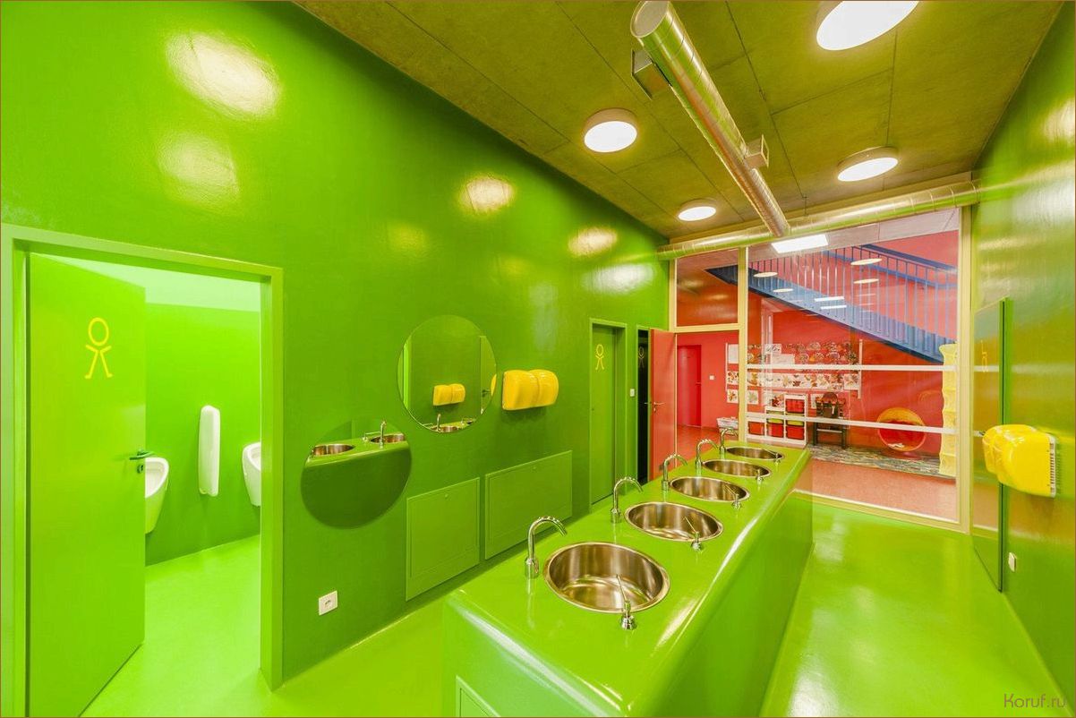 10 топовых идей дизайна школьных туалетов для комфортной и безопасной среды обучения