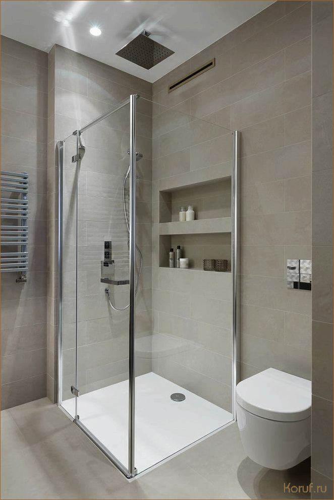 10 вдохновляющих идей дизайна встроенных душевых для вашей ванной комнаты