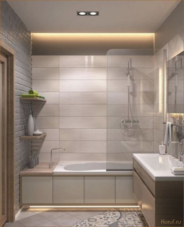 4 метра совершенства: Профессиональные советы по дизайну душевых комнат с ограниченным пространством