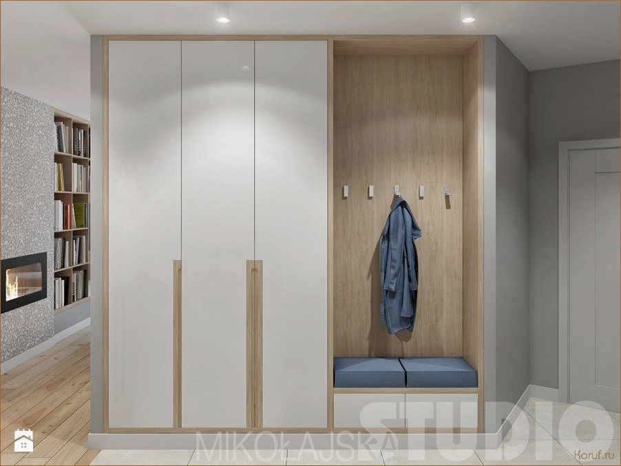 (дизайн гардероб прихожая, дизайн гардероба прихожей, дизайн гардероба прихожая) Дизайн гардеробной прихожей: как сделать ее стильной и функциональной