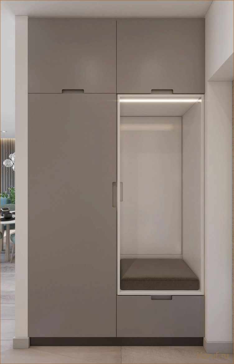 (дизайн гардероб прихожая, дизайн гардероба прихожей, дизайн гардероба прихожая) Дизайн гардеробной прихожей: как сделать ее стильной и функциональной