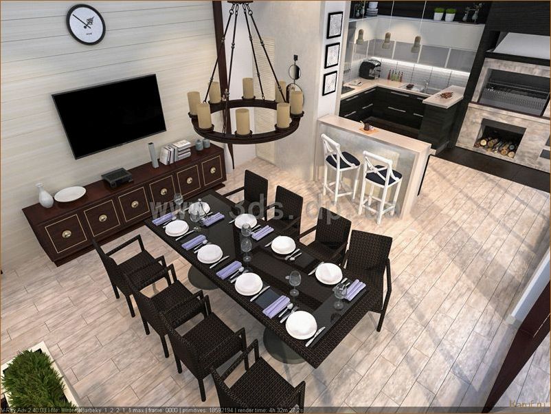 Идеальный дизайн барбекю: как создать уютную зону для гриля внутри помещения