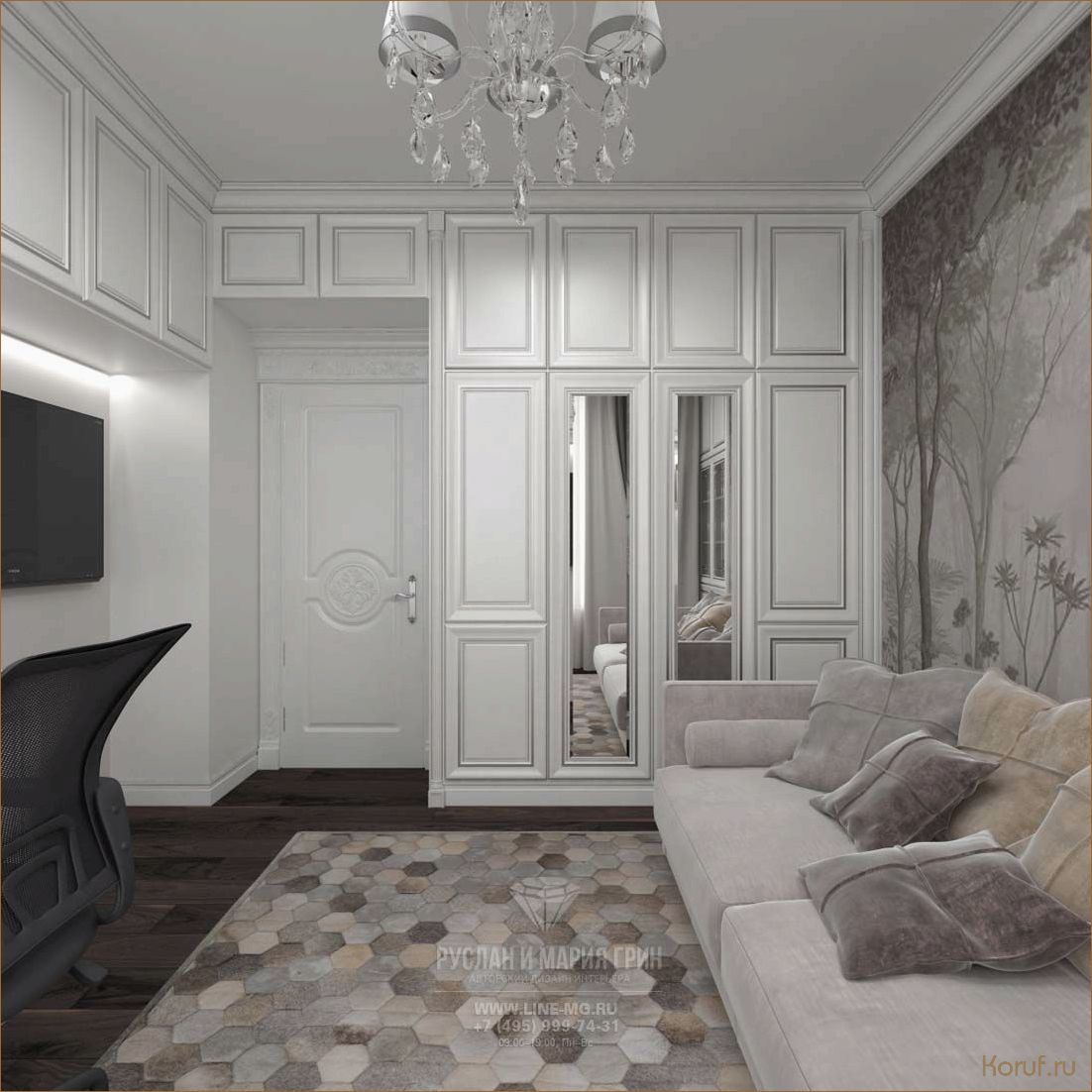 Идеальный дизайн интерьера спален и кабинетов: лучшие советы от профессиональных дизайнеров