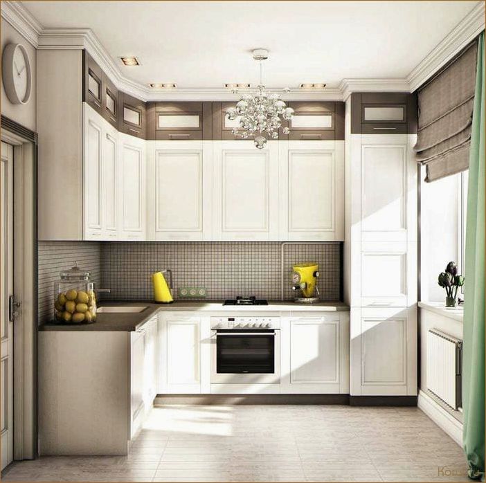 Эффективный дизайн кухни 9м2: максимальная функциональность на минимальном пространстве.