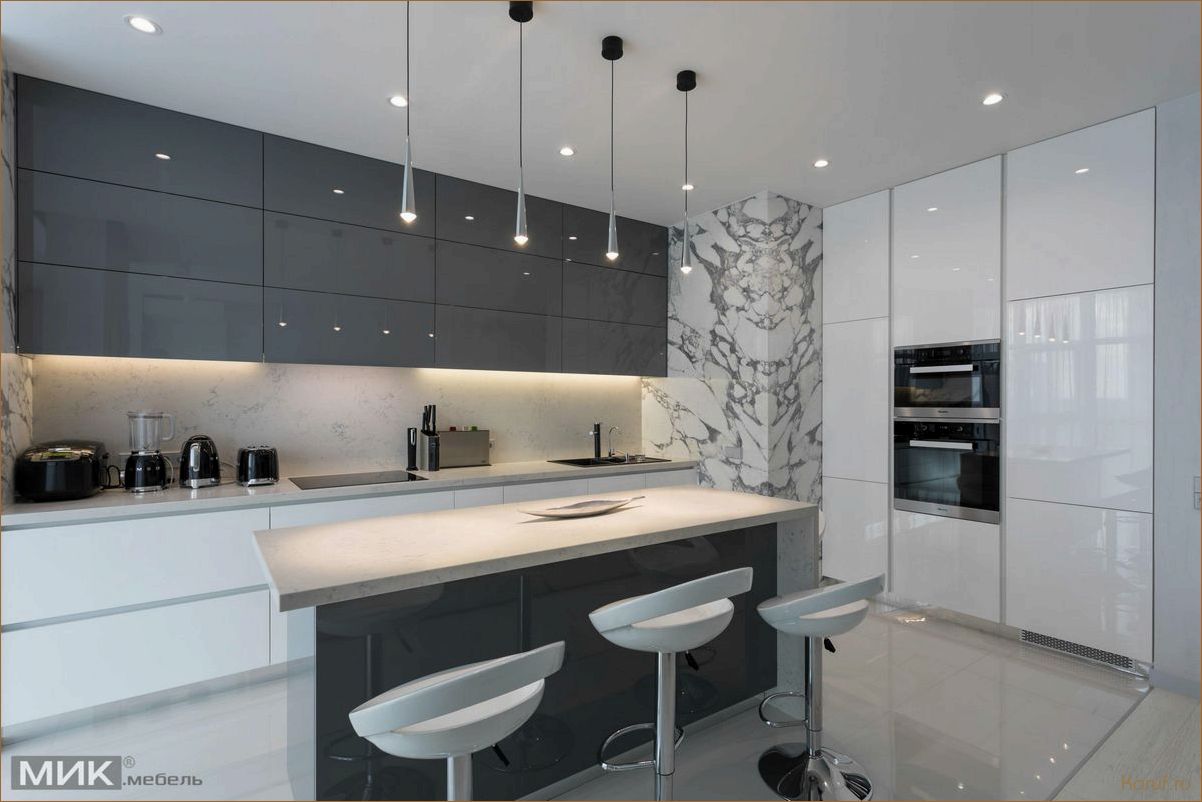 Эффективный дизайн кухни 9м2: максимальная функциональность на минимальном пространстве.