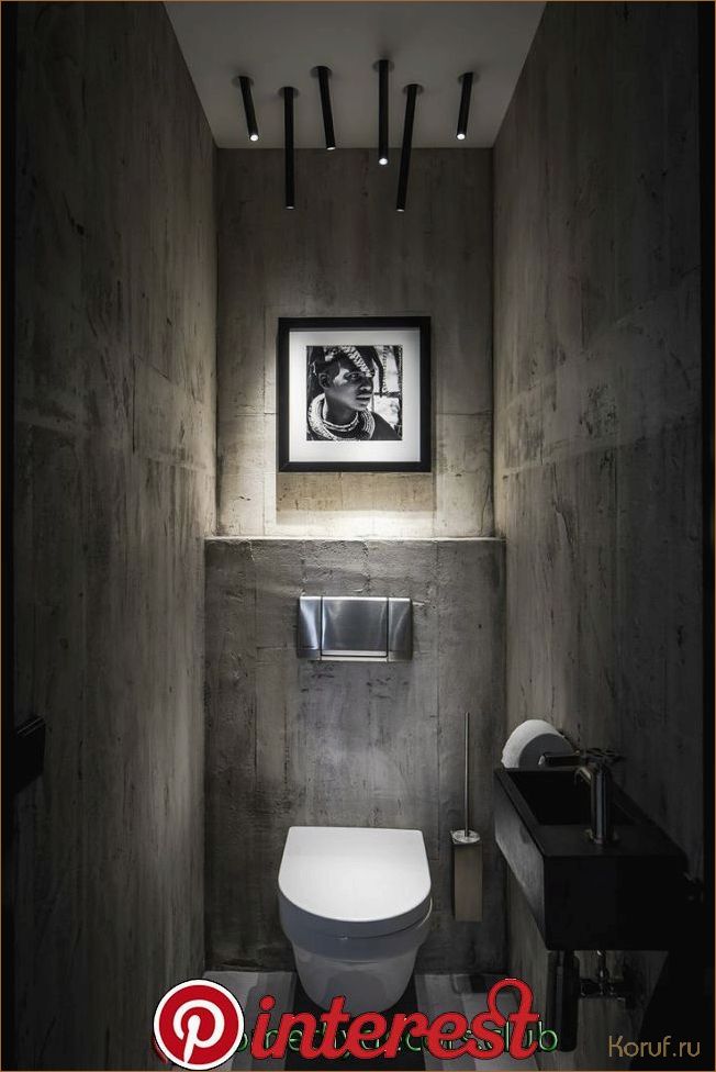 Эффектный дизайн туалета с помощью красивой плитки: идеи и вдохновение