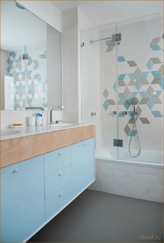 Как создать стильную ванную для небольшой семьи