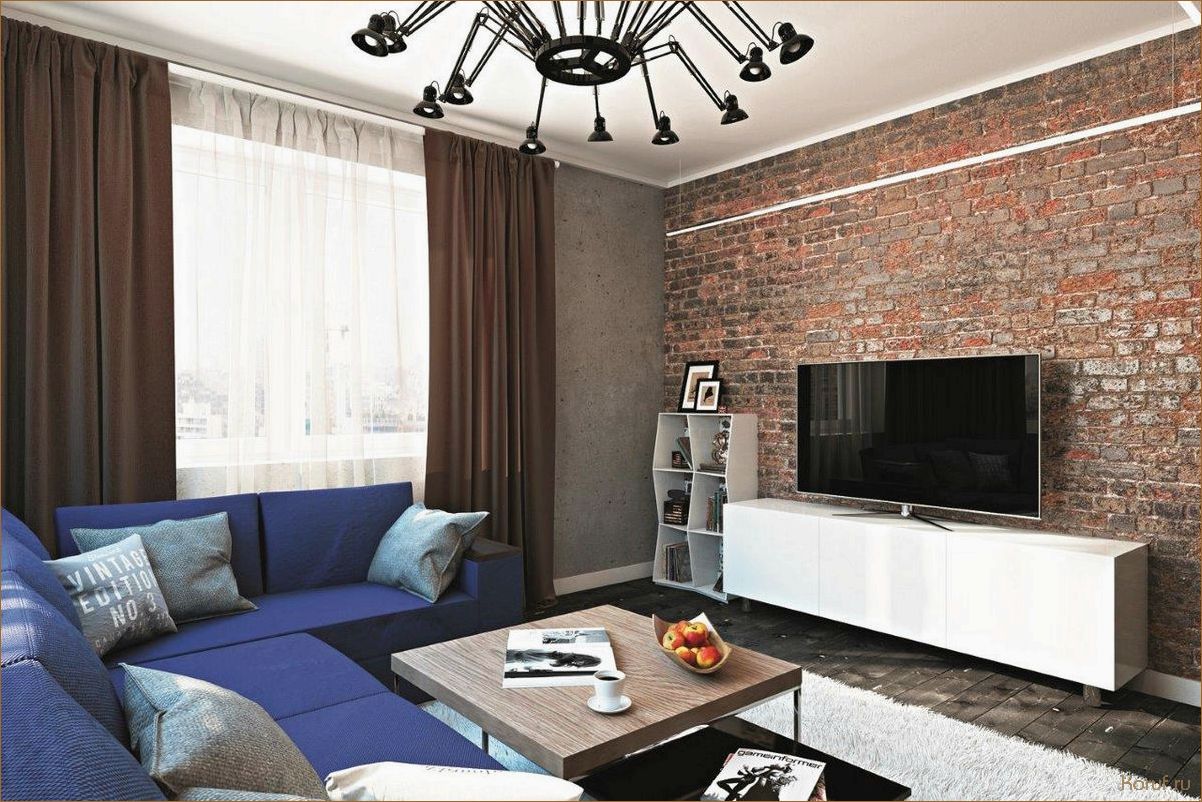Как создать стильный дизайн помещения с кирпичной отделкой: идеи и советы