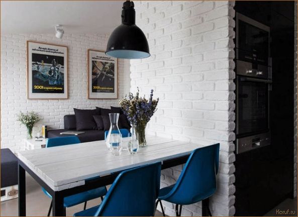 Как создать стильный дизайн помещения с кирпичной отделкой: идеи и советы