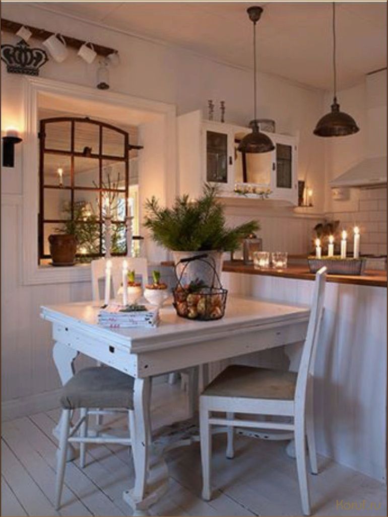 Кухня в стиле чулок: идеи дизайна для создания уютной и стильной обстановки