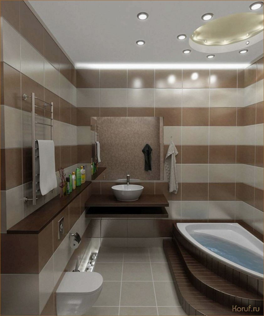 Превратите свой туалет в уютное и функциональное пространство с душевой: идеи дизайна и советы по оснащению