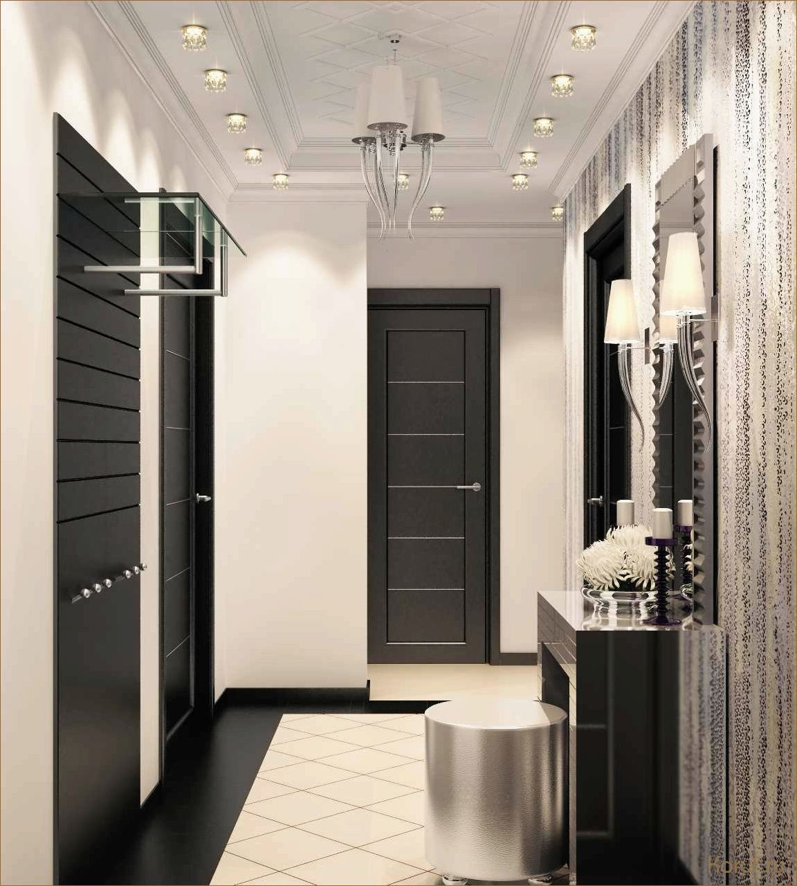(тенденции дизайна прихожей, современные дизайны прихожей, современный дизайн прихожей) Современные тенденции дизайна прихожей: идеи, вдохновение и примеры