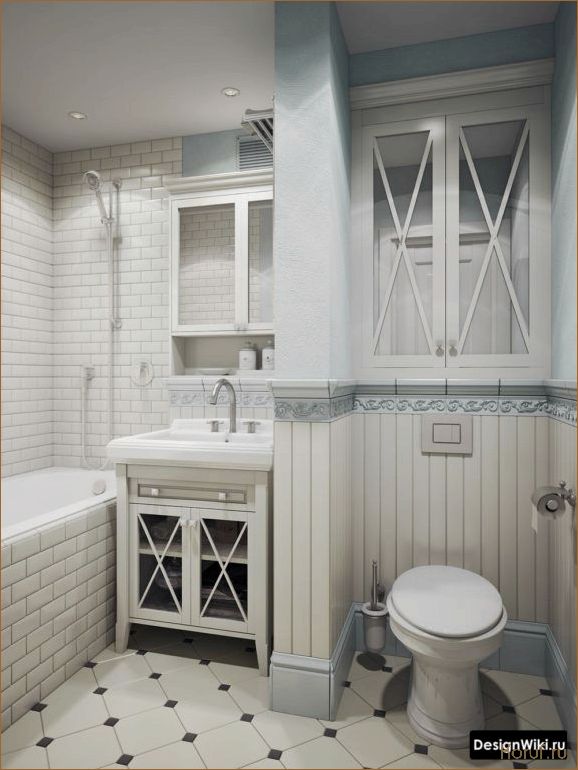 (дизайн стен в душевой, дизайн душевой в стиле прованс, идеи дизайна душевых комнат) Создаем уютную атмосферу в ванной: душевая в стиле прованс с изящным дизайном