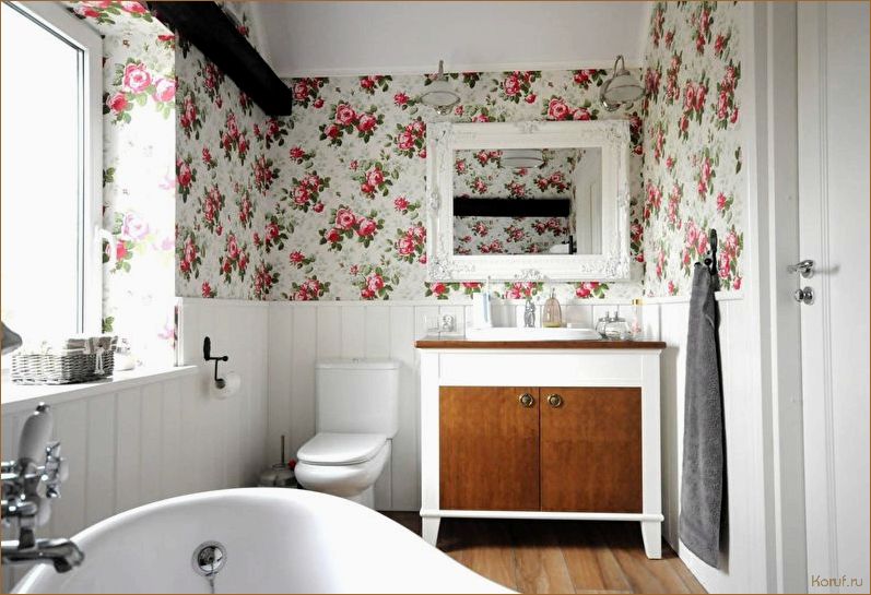 (дизайн стен в душевой, дизайн душевой в стиле прованс, идеи дизайна душевых комнат) Создаем уютную атмосферу в ванной: душевая в стиле прованс с изящным дизайном