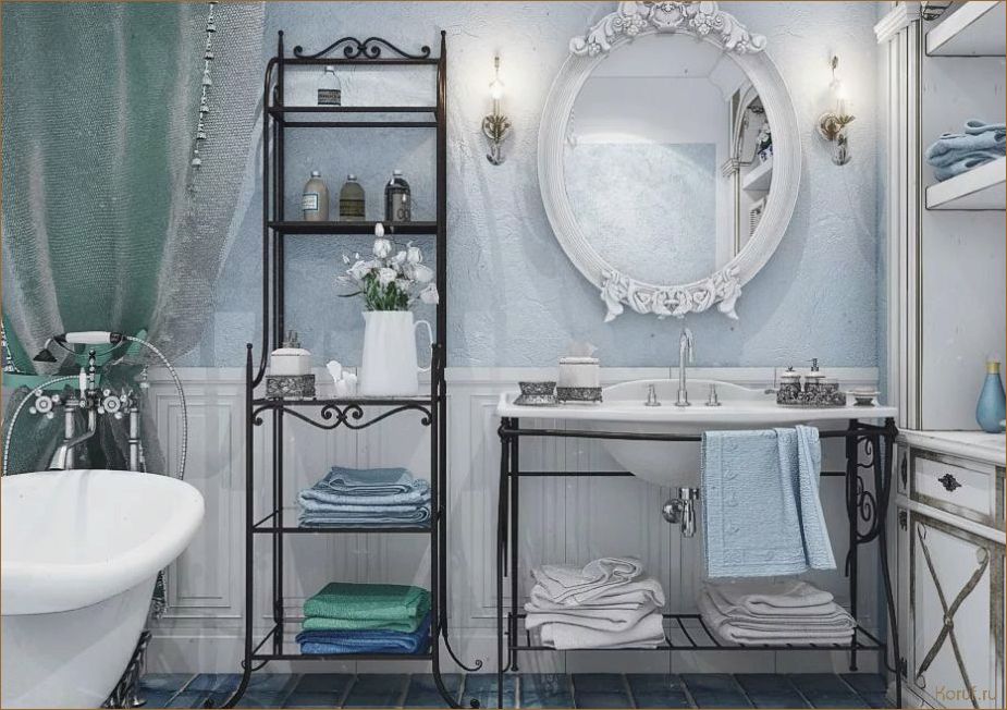 (дизайн стен в душевой, дизайн душевой в стиле прованс, идеи дизайна душевых комнат) Создаем уютную атмосферу в ванной: душевая в стиле прованс с изящным дизайном