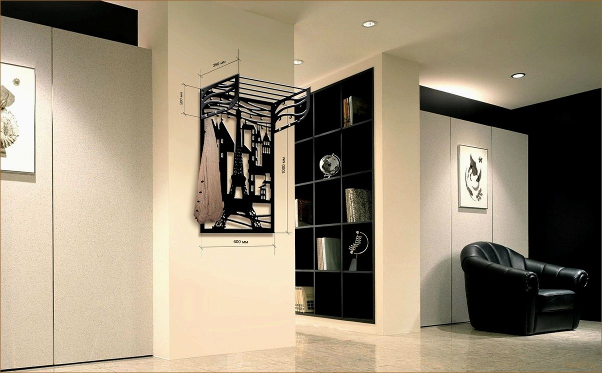 Создайте идеальный вход: Современные и практичные дизайны прихожих с функциональными вешалками.
