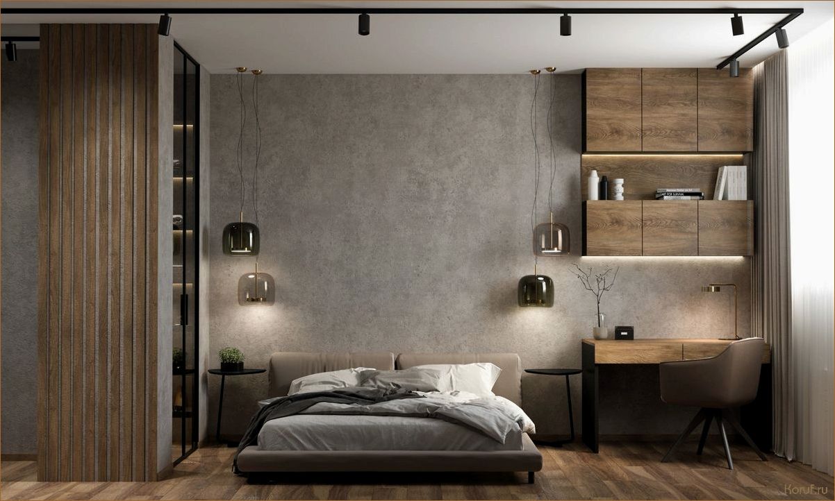 Создайте неповторимый стиль в спальне: идеальный дизайн в стиле loft
