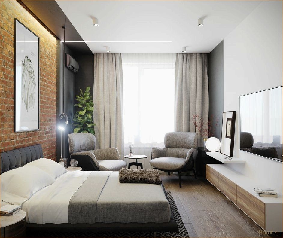 Создайте неповторимый стиль в спальне: идеальный дизайн в стиле loft