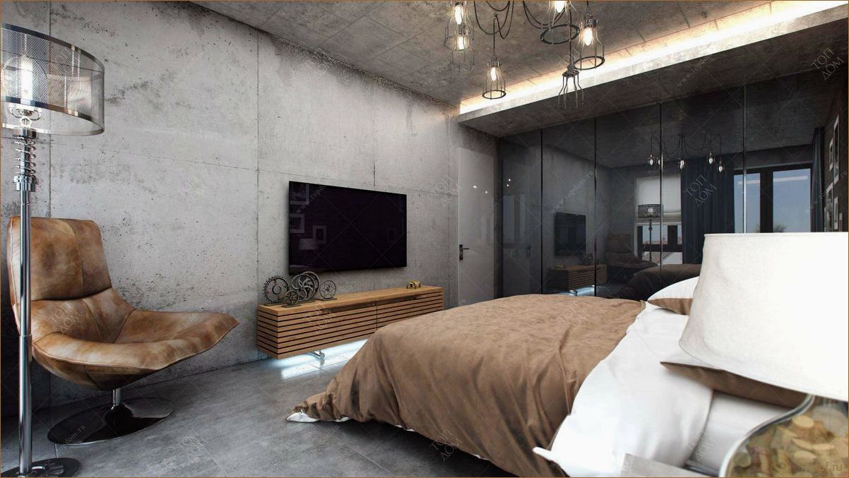 Создайте неповторимый стиль в спальне: идеальный дизайн в стиле loft