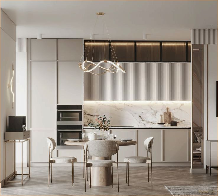 (дизайн кухни белых, дизайны кухни белой, дизайн кухни белой) Стильное и современное решение: дизайн кухни в белых тонах