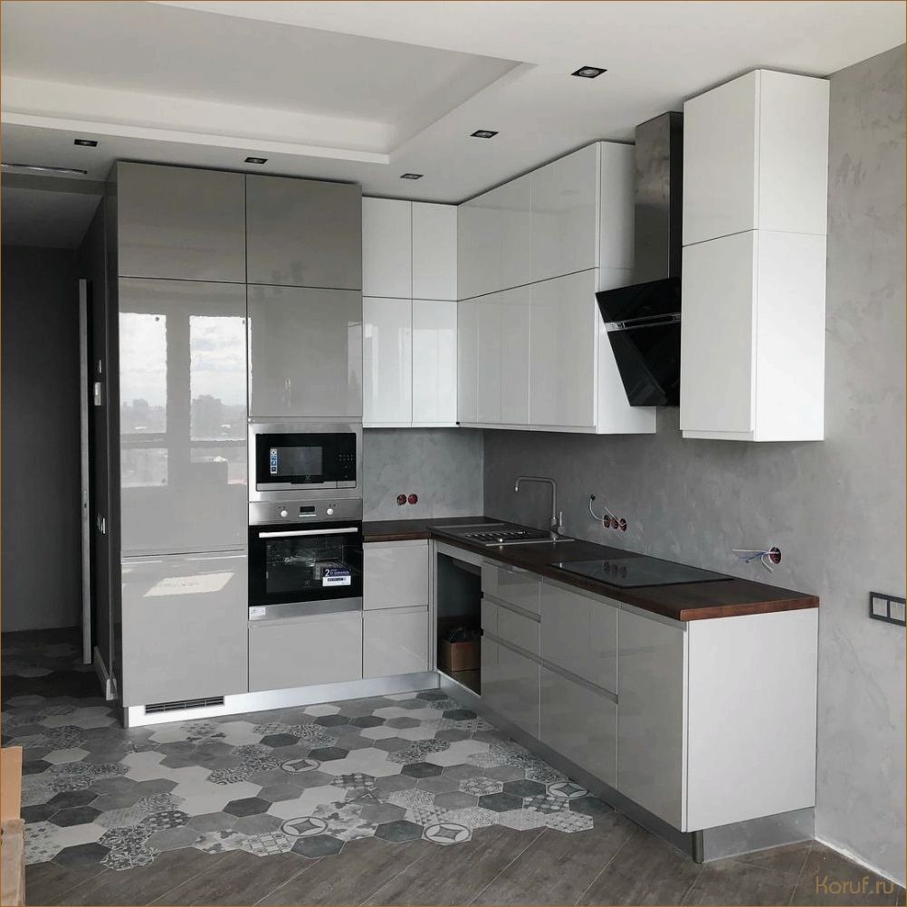 (дизайн кухни белых, дизайны кухни белой, дизайн кухни белой) Стильное и современное решение: дизайн кухни в белых тонах