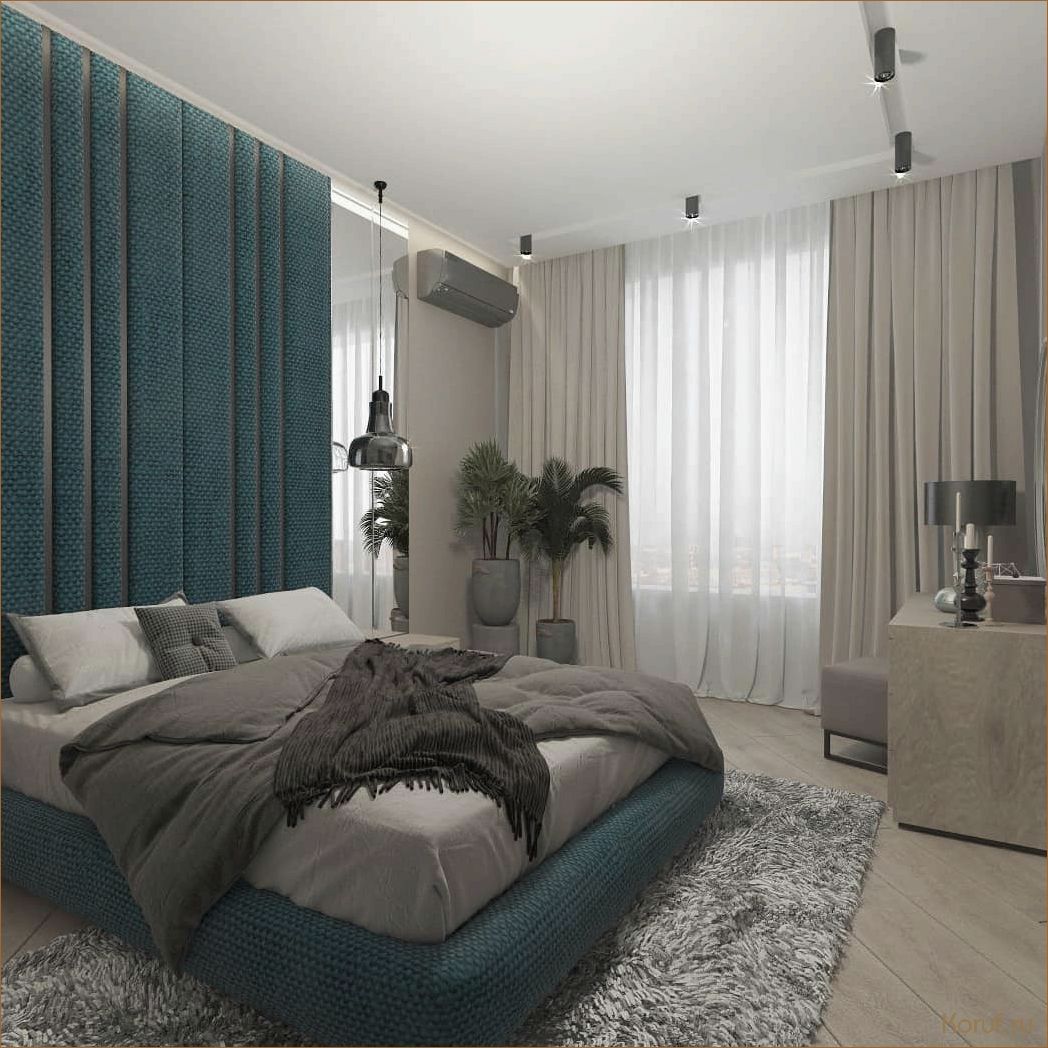 Трансформируйте спальню с помощью функционального дизайна стен и гардеробной