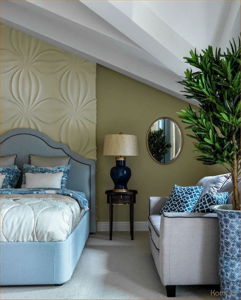 Трансформируйте спальню с помощью функционального дизайна стен и гардеробной