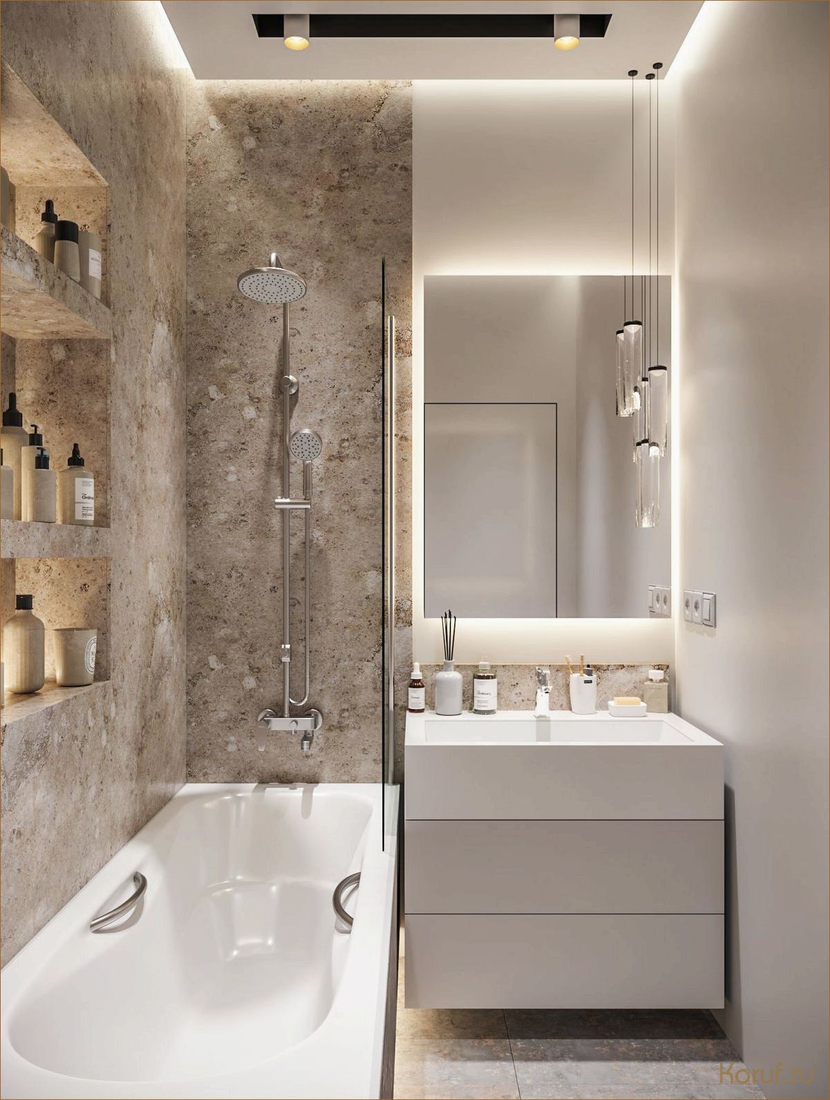 Уникальный интерьер спальни с окнами: современный дизайн и функциональность