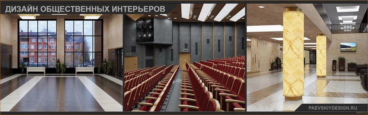 10 лучших дизайн проектов общественного помещения: вдохновение и идеи для вашего интерьера