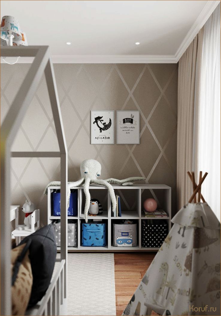 10 советов по созданию милого и функционального дизайна детской комнаты