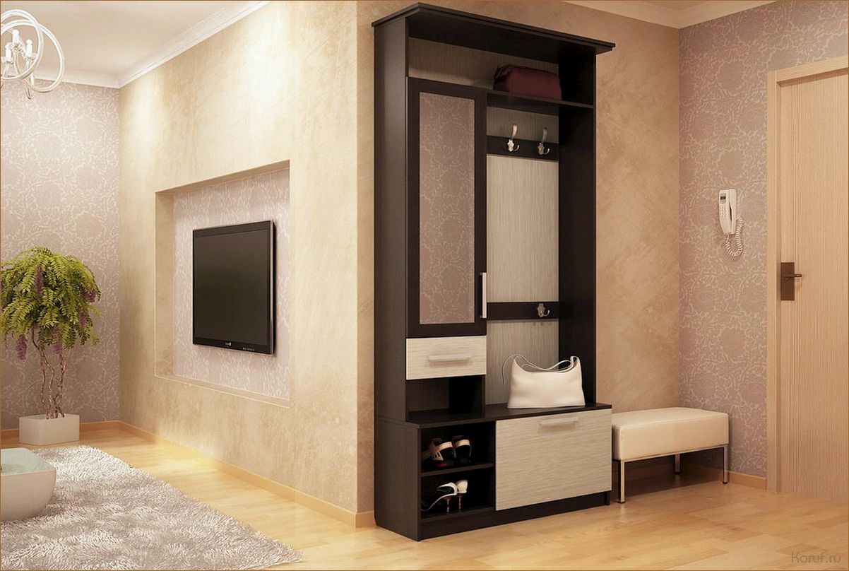 5 идей дизайна прихожей маленького размера: максимальная функциональность и стильный вид