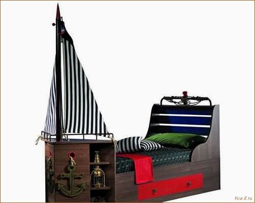 Детский морской приключенческий дизайн: создаем незабываемый корабельный интерьер для ребенка!