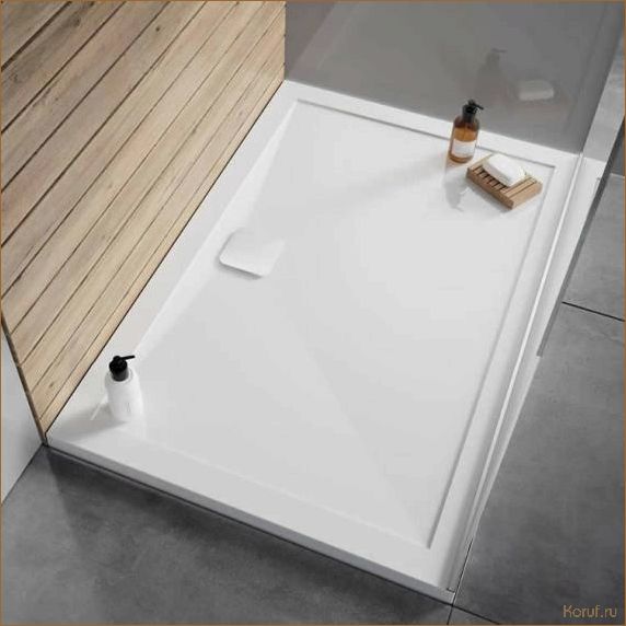 Идеальный дизайн ванной: как выбрать идеальный душевой поддон для вашего современного интерьера