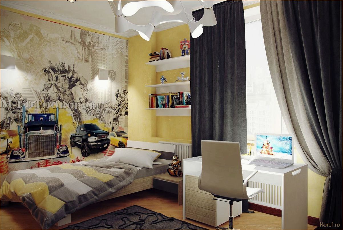 (примеры дизайна детских, пример дизайн детской, пример дизайна детских) Идеи для дизайна детских коридоров: создайте яркое и функциональное пространство для Вашего ребенка