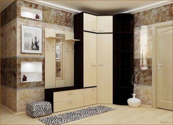 (дизайн прихожих небольших, дизайн прихожие небольшие, дизайн прихожей небольшая) Эффективный дизайн узкой гардеробной в прихожей: 5 идей для оптимальной организации места!