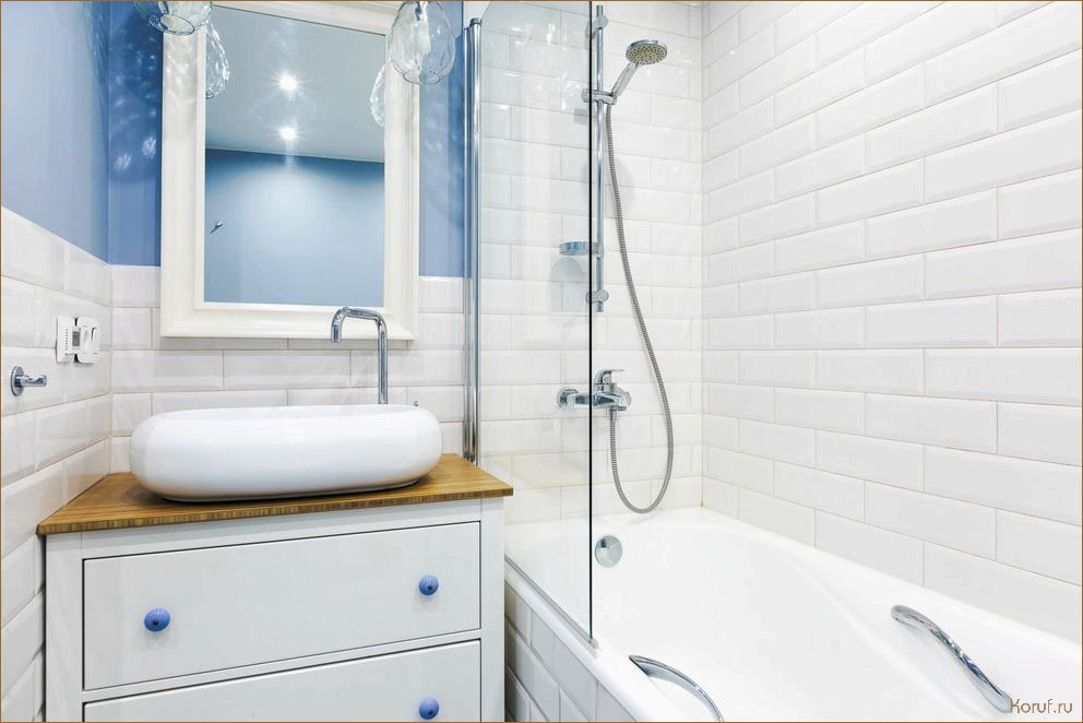 Как правильно дизайнировать маленькую ванную комнату
