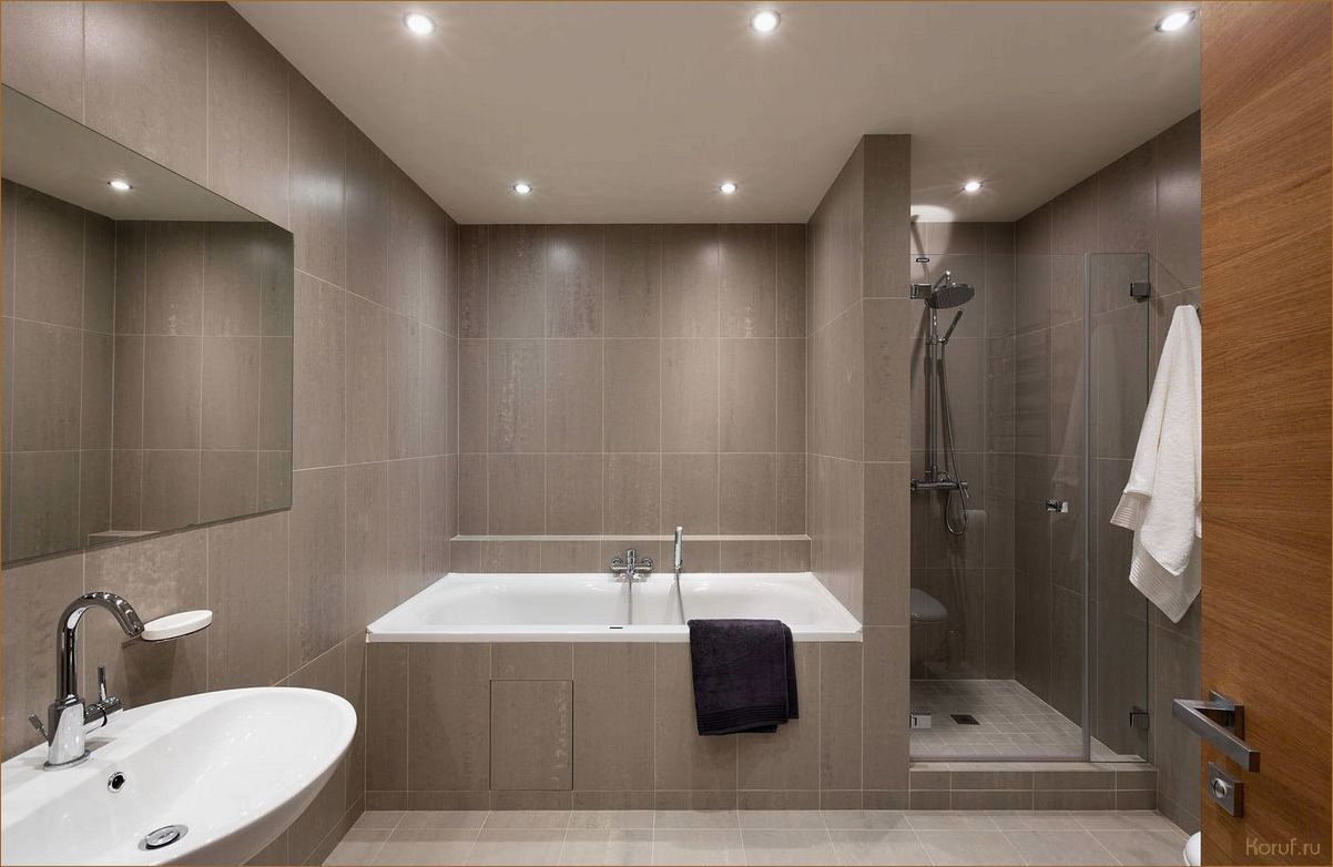 (дизайн светлой ванная, дизайн светлой ванны, дизайн светлых ванных) Как создать уютный дизайн светлой ванной с душевой: советы и идеи.