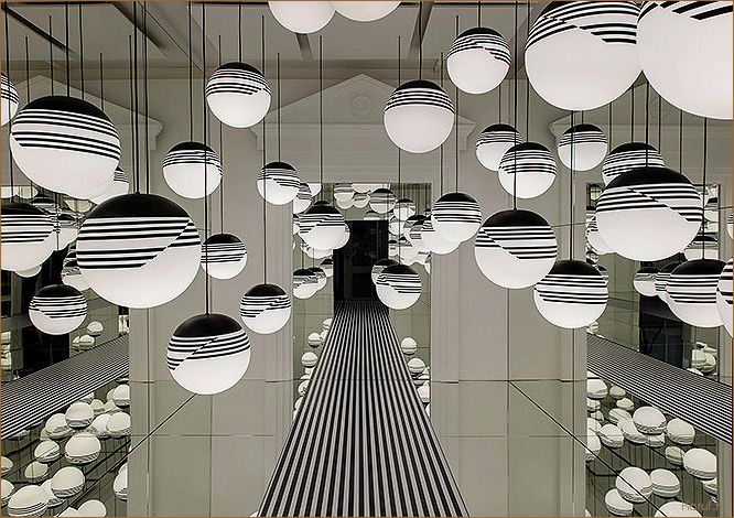 Обман глаз: 10 интересных идей для дизайна помещения с использованием оптических иллюзий.