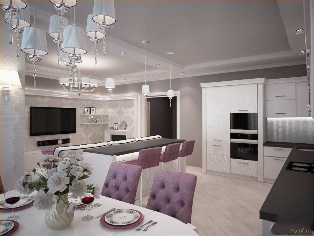 Преобразуйте свою гостиную: 10 лучших идей дизайна для уютной и стильной длинной комнаты